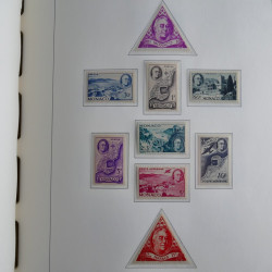 Collection timbres de Monaco 1885-1980 neufs et oblitérés en album lux. Collection timbres de Monaco 1885-1980 neufs et oblitérés en album lux.