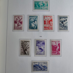 Collection timbres de Monaco 1885-1980 neufs et oblitérés en album lux. Collection timbres de Monaco 1885-1980 neufs et oblitérés en album lux.