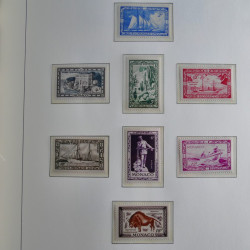 Collection timbres de Monaco 1885-1980 neufs et oblitérés en album lux. Collection timbres de Monaco 1885-1980 neufs et oblitérés en album lux.