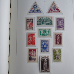 Collection timbres de Monaco 1885-1980 neufs et oblitérés en album lux. Collection timbres de Monaco 1885-1980 neufs et oblitérés en album lux.