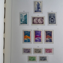 Collection timbres de Monaco 1885-1980 neufs et oblitérés en album lux. Collection timbres de Monaco 1885-1980 neufs et oblitérés en album lux.