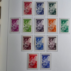 Collection timbres de Monaco 1885-1980 neufs et oblitérés en album lux. Collection timbres de Monaco 1885-1980 neufs et oblitérés en album lux.