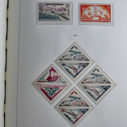 Collection timbres de Monaco 1885-1980 neufs et oblitérés en album lux. Collection timbres de Monaco 1885-1980 neufs et oblitérés en album lux.