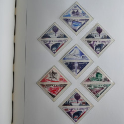 Collection timbres de Monaco 1885-1980 neufs et oblitérés en album lux. Collection timbres de Monaco 1885-1980 neufs et oblitérés en album lux.