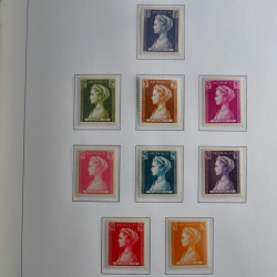 Collection timbres de Monaco 1885-1980 neufs et oblitérés en album lux. Collection timbres de Monaco 1885-1980 neufs et oblitérés en album lux.