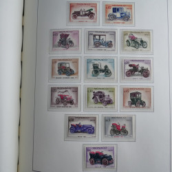 Collection timbres de Monaco 1885-1980 neufs et oblitérés en album lux. Collection timbres de Monaco 1885-1980 neufs et oblitérés en album lux.