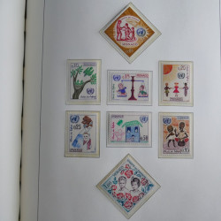 Collection timbres de Monaco 1885-1980 neufs et oblitérés en album lux. Collection timbres de Monaco 1885-1980 neufs et oblitérés en album lux.