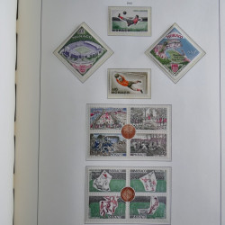 Collection timbres de Monaco 1885-1980 neufs et oblitérés en album lux. Collection timbres de Monaco 1885-1980 neufs et oblitérés en album lux.