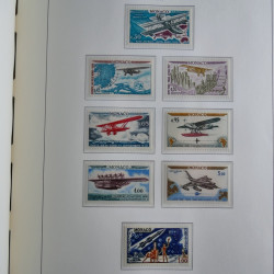 Collection timbres de Monaco 1885-1980 neufs et oblitérés en album lux. Collection timbres de Monaco 1885-1980 neufs et oblitérés en album lux.