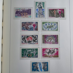 Collection timbres de Monaco 1885-1980 neufs et oblitérés en album lux. Collection timbres de Monaco 1885-1980 neufs et oblitérés en album lux.