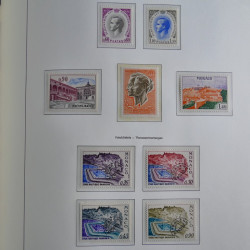 Collection timbres de Monaco 1885-1980 neufs et oblitérés en album lux. Collection timbres de Monaco 1885-1980 neufs et oblitérés en album lux.