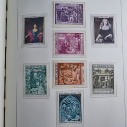 Collection timbres de Monaco 1885-1980 neufs et oblitérés en album lux. Collection timbres de Monaco 1885-1980 neufs et oblitérés en album lux.