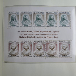 Collection timbres de Monaco 1885-1980 neufs et oblitérés en album lux. Collection timbres de Monaco 1885-1980 neufs et oblitérés en album lux.