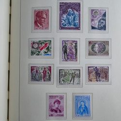 Collection timbres de Monaco 1885-1980 neufs et oblitérés en album lux. Collection timbres de Monaco 1885-1980 neufs et oblitérés en album lux.