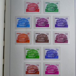 Collection timbres de Monaco 1885-1980 neufs et oblitérés en album lux. Collection timbres de Monaco 1885-1980 neufs et oblitérés en album lux.