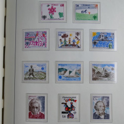 Collection timbres de Monaco 1885-1980 neufs et oblitérés en album lux. Collection timbres de Monaco 1885-1980 neufs et oblitérés en album lux.