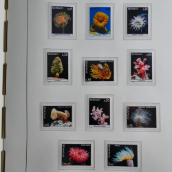 Collection timbres de Monaco 1885-1980 neufs et oblitérés en album lux. Collection timbres de Monaco 1885-1980 neufs et oblitérés en album lux.