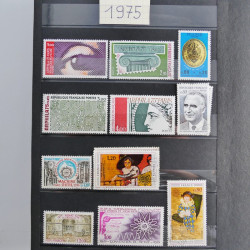 Lot de timbres de France 1892-2014 oblitérés en 6 albums.