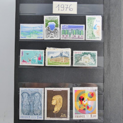 Lot de timbres de France 1892-2014 oblitérés en 6 albums.