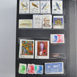 Lot de timbres de France 1892-2014 oblitérés en 6 albums.