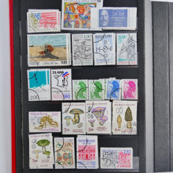 Lot de timbres de France 1892-2014 oblitérés en 6 albums.