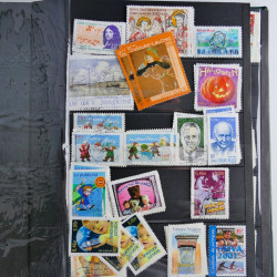 Lot de timbres de France 1892-2014 oblitérés en 6 albums.