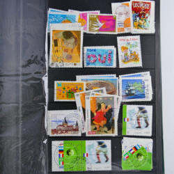 Lot de timbres de France 1892-2014 oblitérés en 6 albums.
