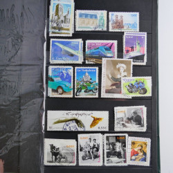 Lot de timbres de France 1892-2014 oblitérés en 6 albums.