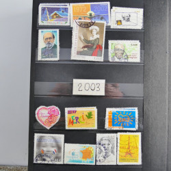 Lot de timbres de France 1892-2014 oblitérés en 6 albums.