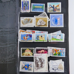 Lot de timbres de France 1892-2014 oblitérés en 6 albums.