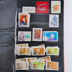 Lot de timbres de France 1892-2014 oblitérés en 6 albums.