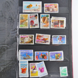 Lot de timbres de France 1892-2014 oblitérés en 6 albums.