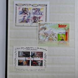 Lot de timbres de France 1892-2014 oblitérés en 6 albums.