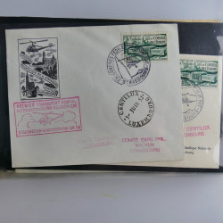 Vrac philatélique de timbres du monde neufs et oblitérés en un carton.