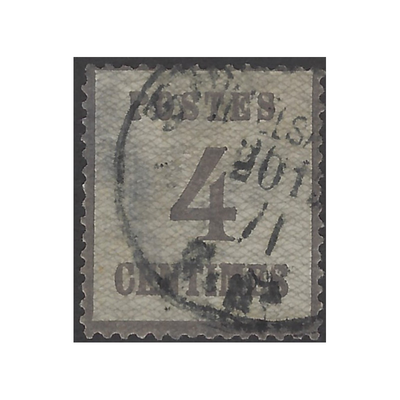 Alsace Lorraine timbre N°3 oblitéré.