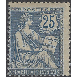 Mouchon retouché timbre de France N°127 neuf*.