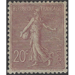 Semeuse lignée timbre de France N°131neuf*.