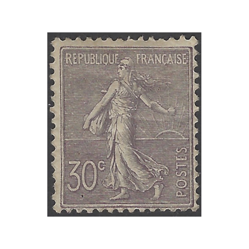 Semeuse lignée timbre de France N°133 neuf*.