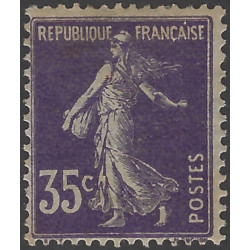 Semeuse timbre de France N°136c neuf*.