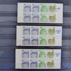 Allemagne lot de 49 carnets de timbres neufs** en un album.