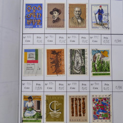 Lot de timbres de Grèce 1876-2000 neufs et oblitérés en 4 carnets à choix.