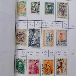 Lot de timbres de Grèce 1876-2000 neufs et oblitérés en 4 carnets à choix.