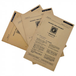 Lot de timbres de Canada 1870-1990 oblitérés en 4 carnets à choix.