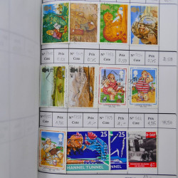 Lot de timbres de Grande Bretagne 1862-1996 oblitérés en 5 carnets à choix.
