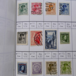 Lot de timbres de Luxembourg 1880-1997 neufs et oblitérés en 3 carnets à choix.