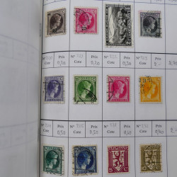 Lot de timbres de Luxembourg 1880-1997 neufs et oblitérés en 3 carnets à choix.