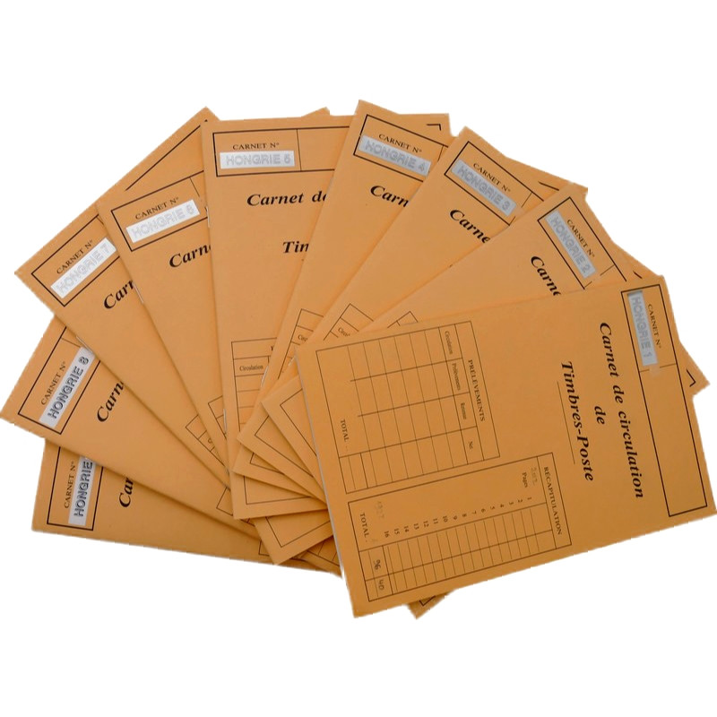 Lot de timbres d'Hongrie 1871-2004 neufs et oblitérés en 9 carnets à choix.