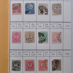 Lot de timbres d'Hongrie 1871-2004 neufs et oblitérés en 9 carnets à choix.