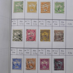 Lot de timbres d'Hongrie 1871-2004 neufs et oblitérés en 9 carnets à choix.