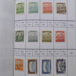 Lot de timbres d'Hongrie 1871-2004 neufs et oblitérés en 9 carnets à choix.